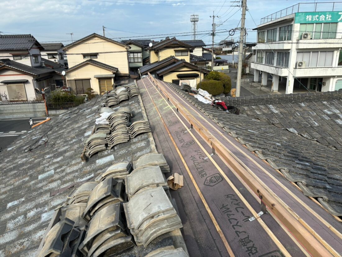 N様邸 棟組み直し工事