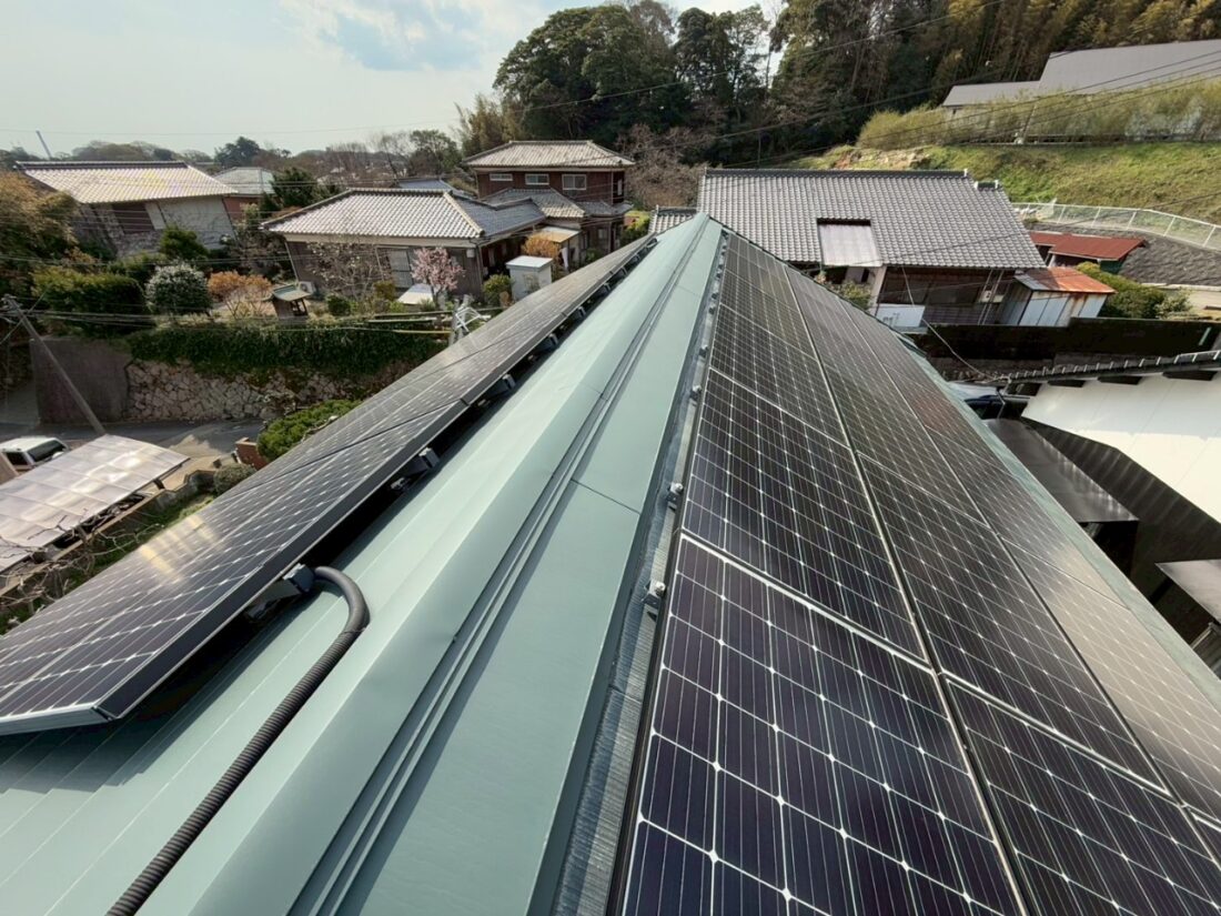 S様邸　太陽光リース　設置工事　174