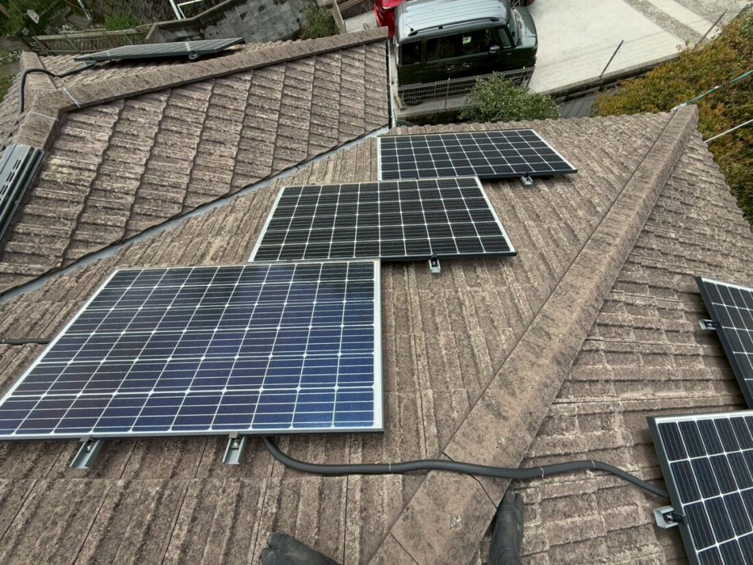 U様邸　太陽光リース　設置工事　176
